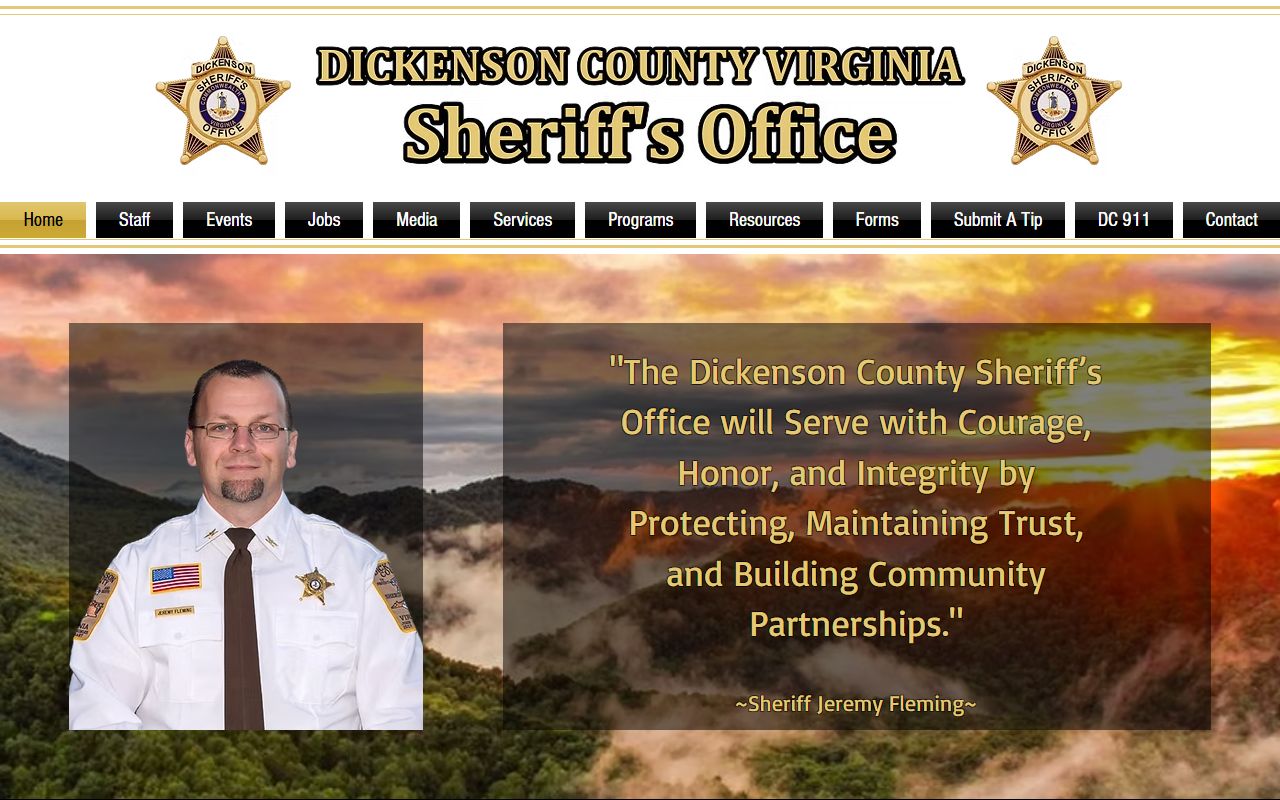 Dickenson County Sheriff criminal records